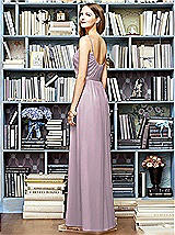 Rear View Thumbnail - Suede Rose Lela Rose Style LR214