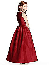 Rear View Thumbnail - Garnet Flower Girl Style FL4042