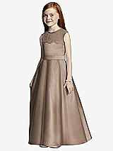 Front View Thumbnail - Topaz Flower Girl Style FL4043