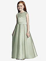 Front View Thumbnail - Celadon Flower Girl Style FL4043