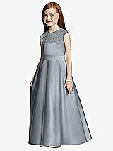 Front View Thumbnail - Platinum Flower Girl Style FL4043