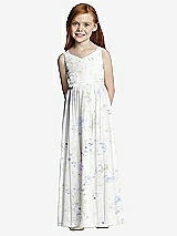 Front View Thumbnail - Bleu Garden Flower Girl Style FL4045