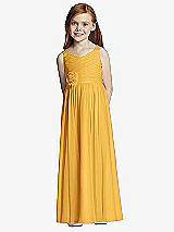 Front View Thumbnail - NYC Yellow Flower Girl Style FL4045