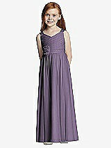 Front View Thumbnail - Lavender Flower Girl Style FL4045