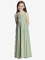 Front View Thumbnail - Sage Flower Girl Style FL4045