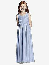 Front View Thumbnail - Sky Blue Flower Girl Style FL4045