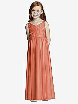 Front View Thumbnail - Terracotta Copper Flower Girl Style FL4045