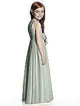 Rear View Thumbnail - Willow Green Flower Girl Style FL4045