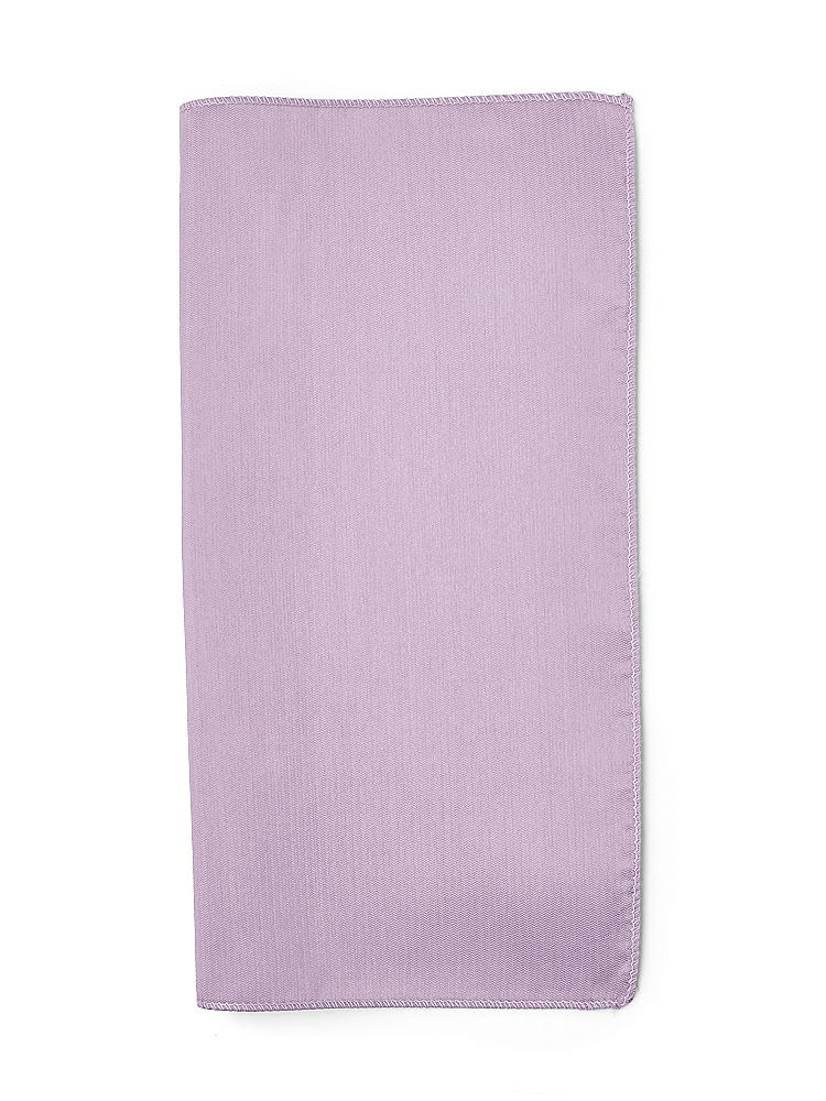 Front View - Pale Purple Classic Yarn-Dyed Pocket Squares by After Six