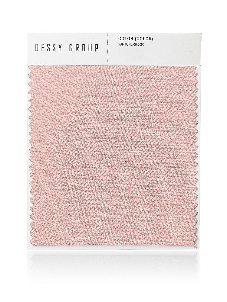 Front View - Rose - PANTONE Rose Quartz Crepe Swatch