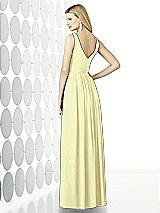 Rear View Thumbnail - Butter Yellow After Six Bridesmaid Dress 6727