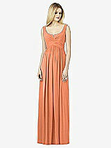 Front View Thumbnail - Sweet Melon After Six Bridesmaid Dress 6727