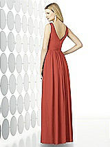 Rear View Thumbnail - Amber Sunset After Six Bridesmaid Dress 6727