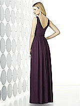 Rear View Thumbnail - Aubergine After Six Bridesmaid Dress 6727