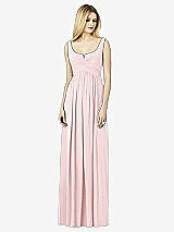 Front View Thumbnail - Ballet Pink After Six Bridesmaid Dress 6727