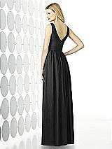 Rear View Thumbnail - Black After Six Bridesmaid Dress 6727