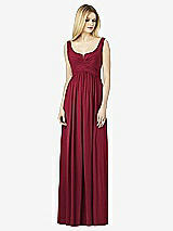 Front View Thumbnail - Burgundy After Six Bridesmaid Dress 6727