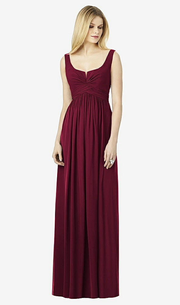 Front View - Cabernet After Six Bridesmaid Dress 6727