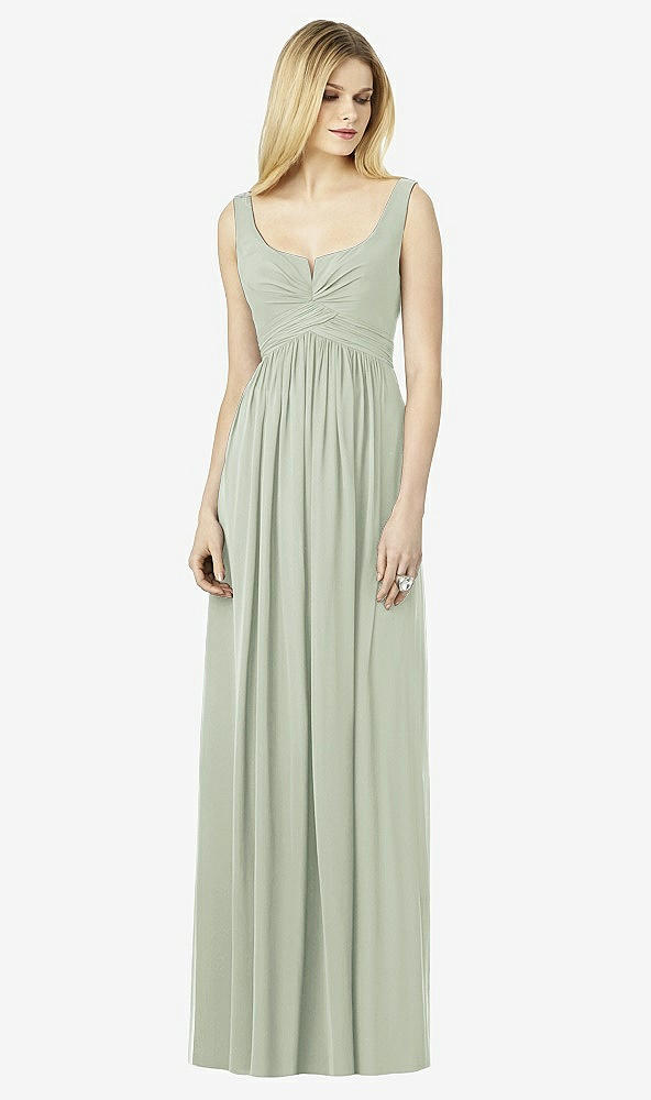 Front View - Celadon After Six Bridesmaid Dress 6727