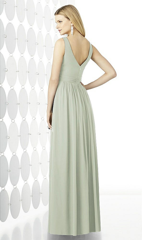 Back View - Celadon After Six Bridesmaid Dress 6727