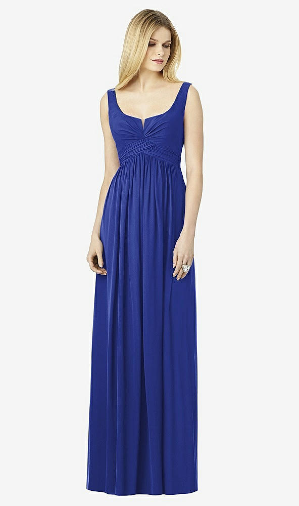 Front View - Cobalt Blue After Six Bridesmaid Dress 6727