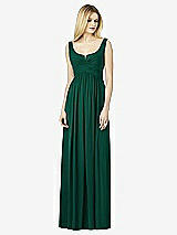 Front View Thumbnail - Hunter Green After Six Bridesmaid Dress 6727