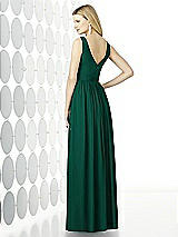 Rear View Thumbnail - Hunter Green After Six Bridesmaid Dress 6727