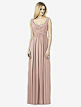 Front View Thumbnail - Neu Nude After Six Bridesmaid Dress 6727