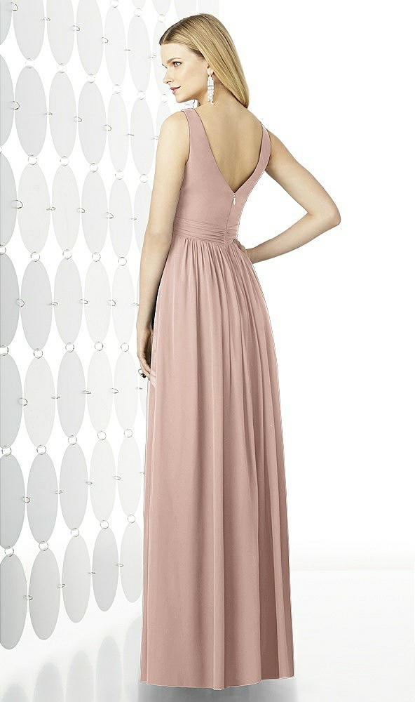 Back View - Neu Nude After Six Bridesmaid Dress 6727