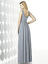 Rear View Thumbnail - Platinum After Six Bridesmaid Dress 6727