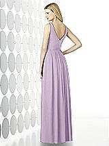 Rear View Thumbnail - Pale Purple After Six Bridesmaid Dress 6727