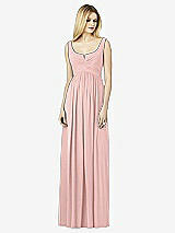 Front View Thumbnail - Rose - PANTONE Rose Quartz After Six Bridesmaid Dress 6727