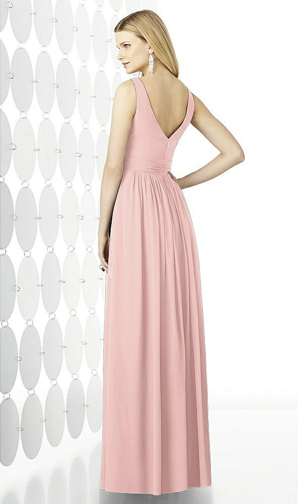 Back View - Rose - PANTONE Rose Quartz After Six Bridesmaid Dress 6727