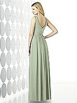 Rear View Thumbnail - Sage After Six Bridesmaid Dress 6727