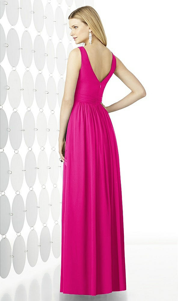 Back View - Think Pink After Six Bridesmaid Dress 6727