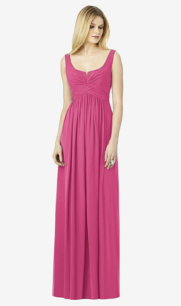 Front View - Tea Rose After Six Bridesmaid Dress 6727