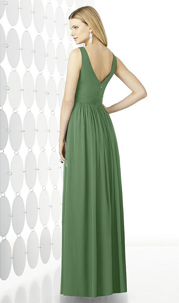 Back View - Vineyard Green After Six Bridesmaid Dress 6727