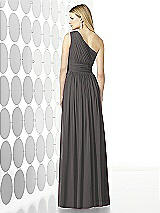 Rear View Thumbnail - Caviar Gray After Six Bridesmaid Dress 6728