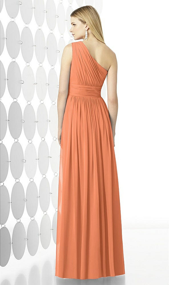 Back View - Sweet Melon After Six Bridesmaid Dress 6728