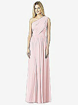 Front View Thumbnail - Ballet Pink After Six Bridesmaid Dress 6728