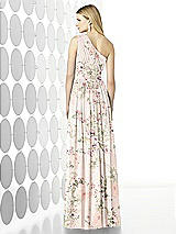 Rear View Thumbnail - Blush Garden After Six Bridesmaid Dress 6728