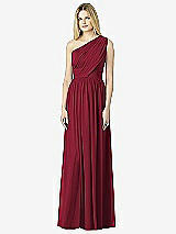 Front View Thumbnail - Burgundy After Six Bridesmaid Dress 6728