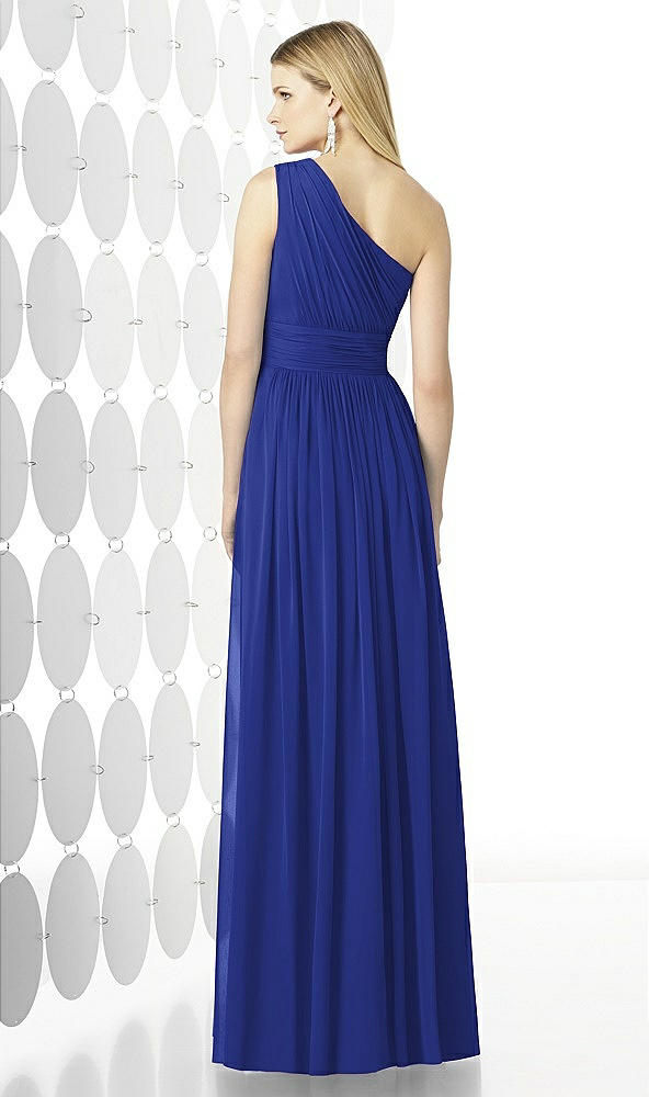 Back View - Cobalt Blue After Six Bridesmaid Dress 6728