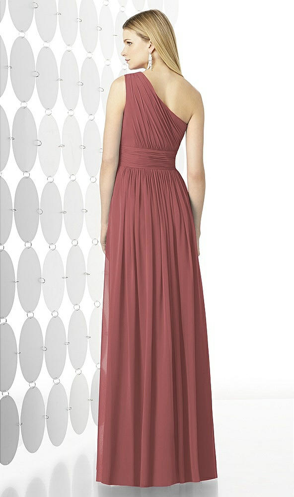 Back View - English Rose After Six Bridesmaid Dress 6728