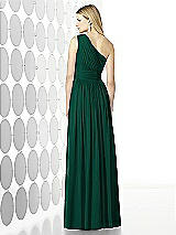 Rear View Thumbnail - Hunter Green After Six Bridesmaid Dress 6728