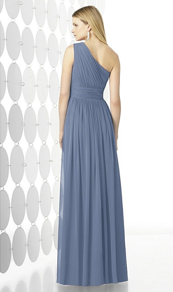 Back View - Larkspur Blue After Six Bridesmaid Dress 6728