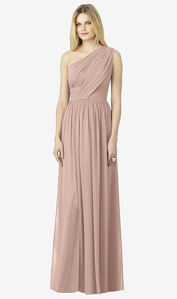 Front View - Neu Nude After Six Bridesmaid Dress 6728