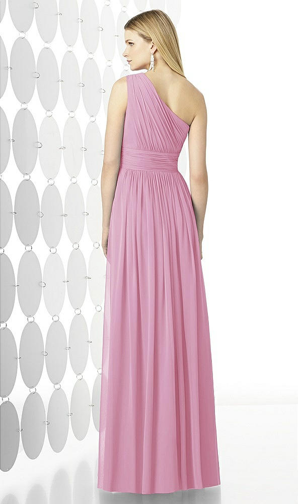 Back View - Powder Pink After Six Bridesmaid Dress 6728