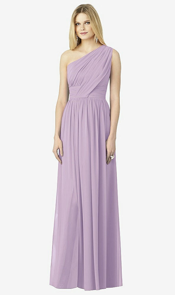 Front View - Pale Purple After Six Bridesmaid Dress 6728