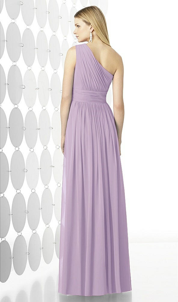 Back View - Pale Purple After Six Bridesmaid Dress 6728